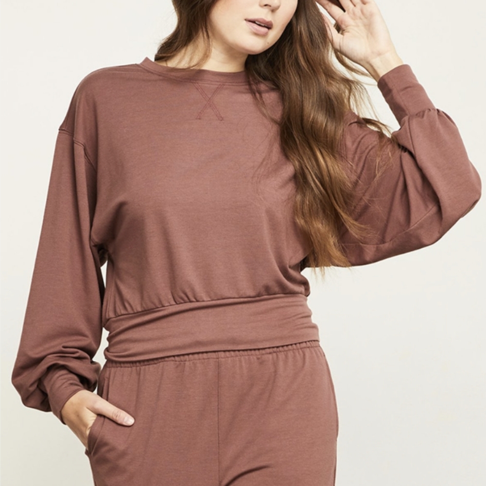 Gentle Fawn Ava Cropped Sweatshirt